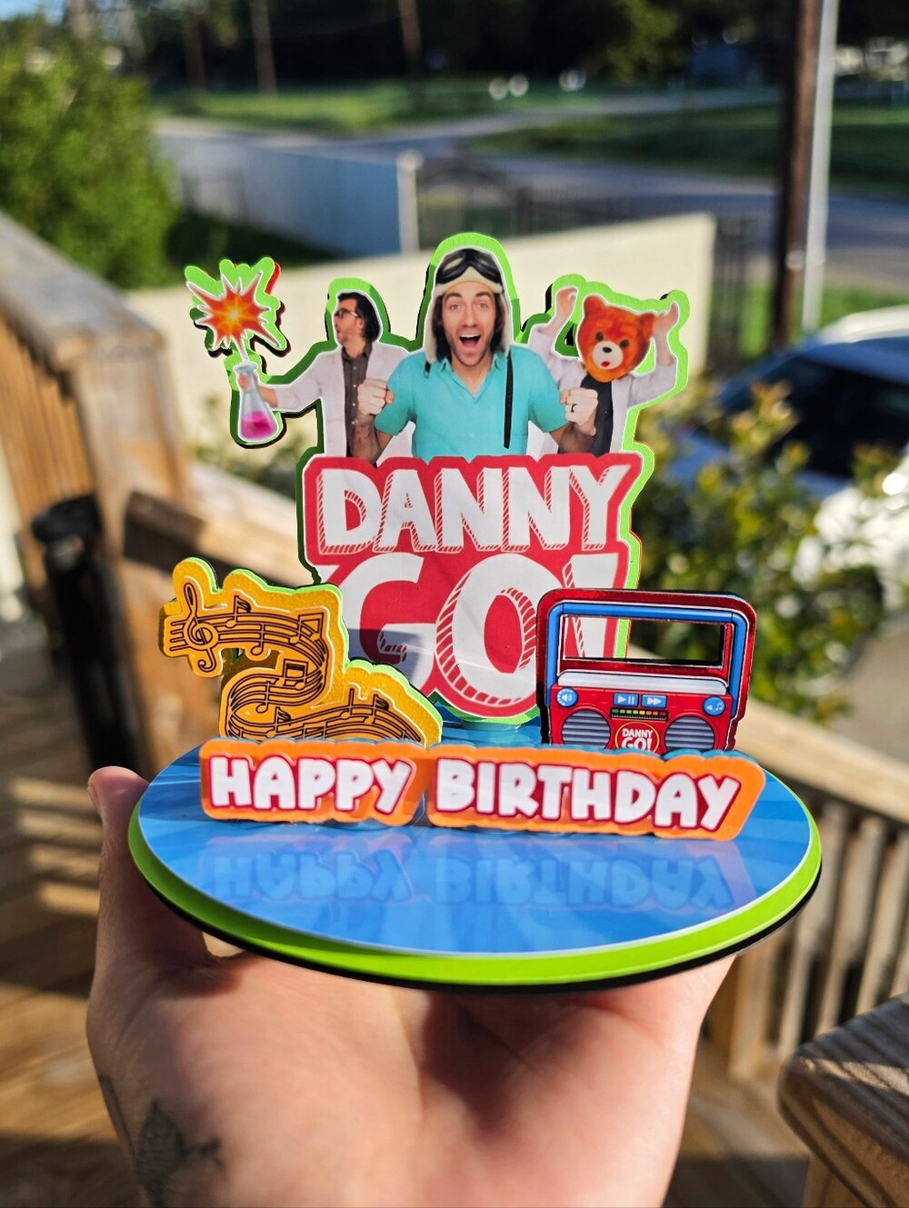 Danny Go Cake Topper